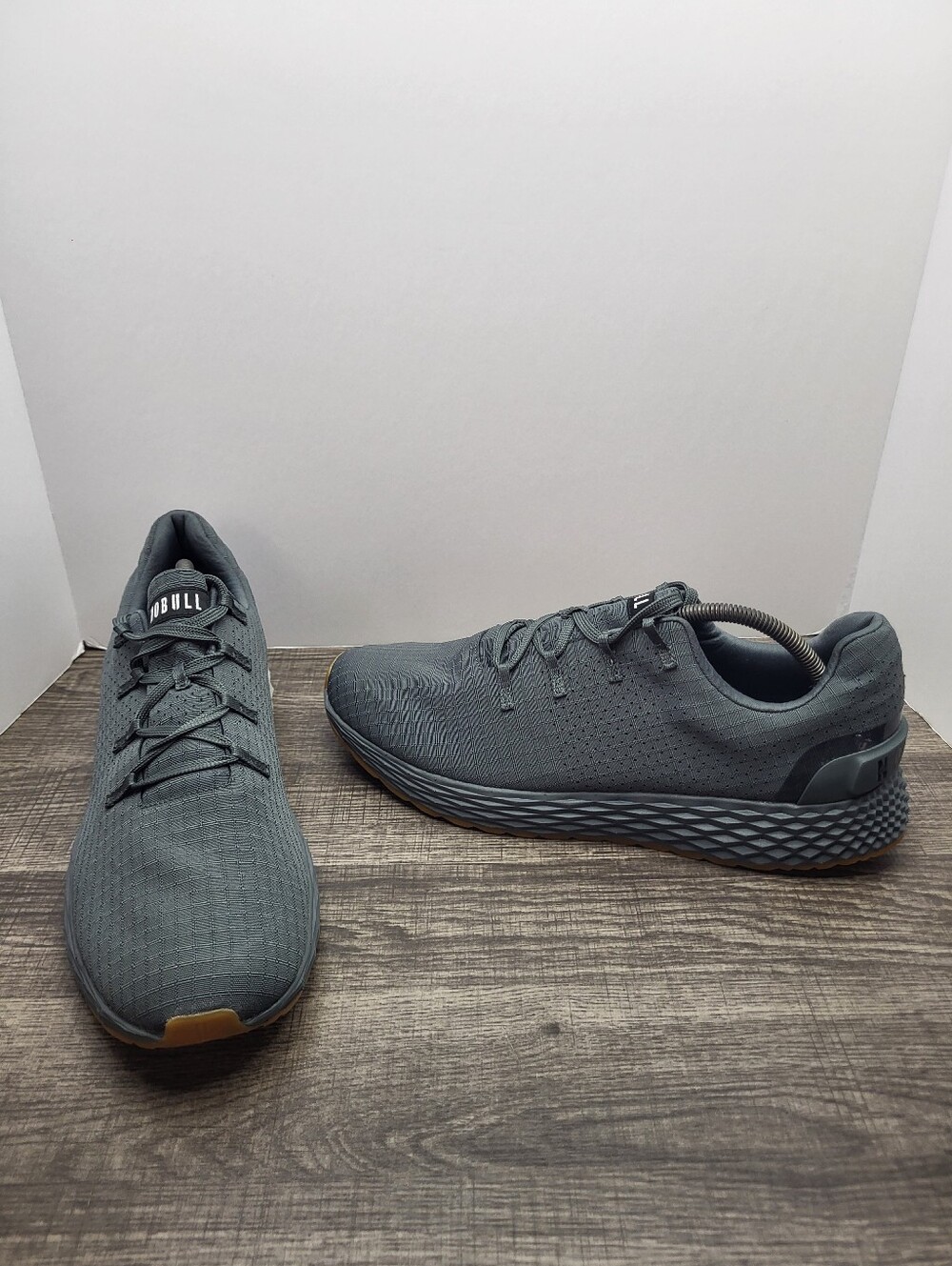 NoBull Ripstop Runner Trainer Gym Shoes Sneakers Men's Size 11 Grey